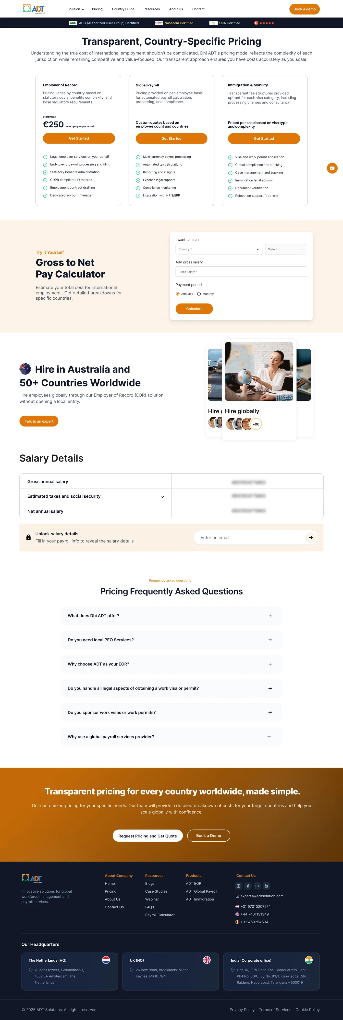 ADT Pricing Tables Redesigned
