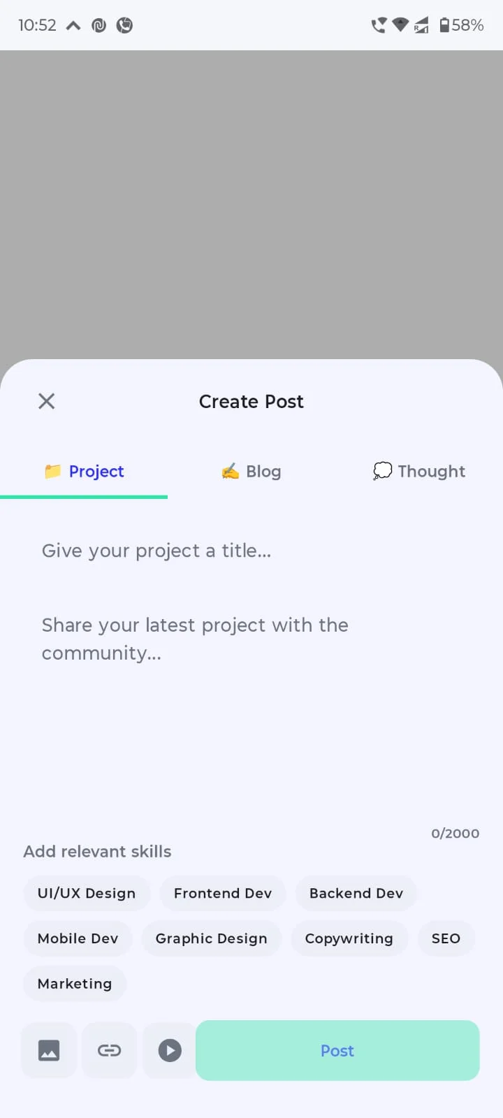 Create Post